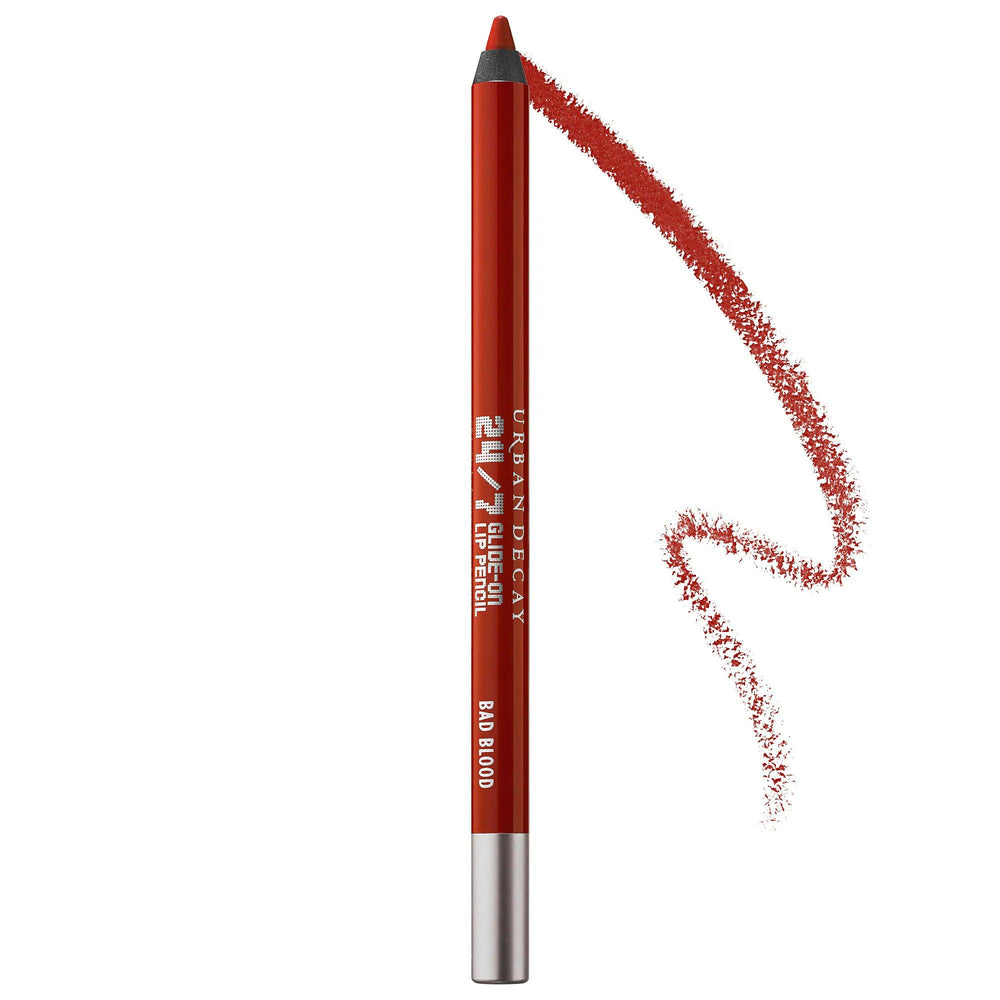 24/7 Glide-On by Urban Decay - Waterproof Lip Liner, Long-Lasting Lip Pencil with Vitamin E & Jojoba Oil, 25 Shades 24/7 Glide-On Waterproof Lip Liner - Long Lasting & Nourishing waterproof lip liner, long-lasting lip liner, creamy lip pencil, lip liner with vitamin E, hydrating lip liner, lip care, cosmetics, makeup, lip products, beauty products, 16-hour wear, nourishing lip liner, vitamin E, jojoba oil, smudge-proof, lip color, precise application