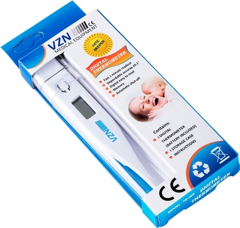 Vzn YB-009 Digital Underarm Thermometer for Fast Reading