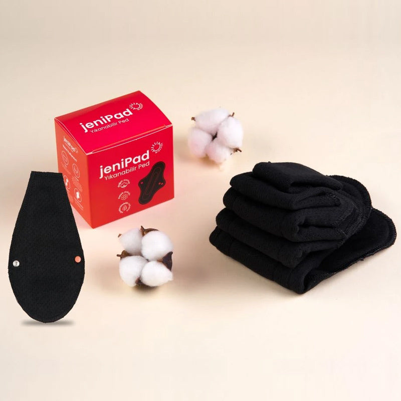 W Beside JeniPad Washable Cotton Thong Pads 6 Pack