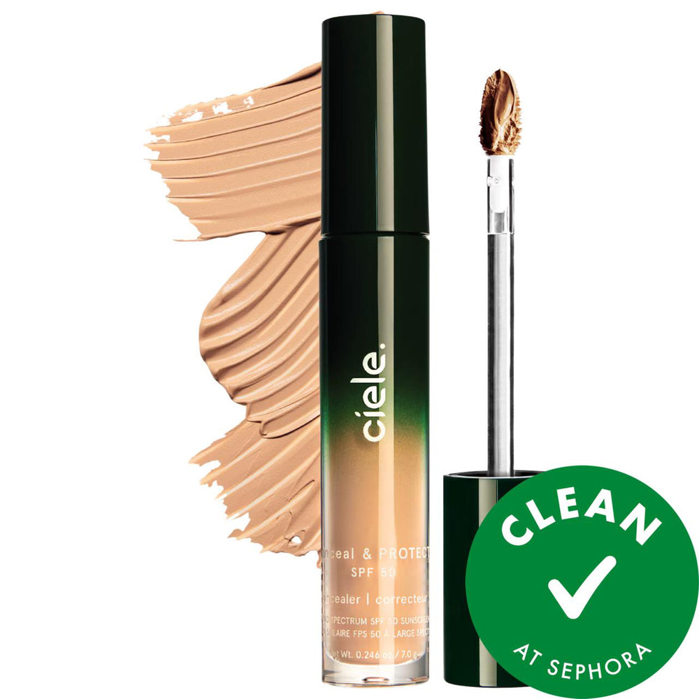Conceal & PROTECT - Mineral SPF 50+ Spot Concealer for Dark Spots & Hyperpigmentation - Gluten-Free, Cruelty-Free SPF 50+ Spot Concealer for Dark Spots - Conceal & PROTECT Spot Concealer, SPF 50+ Concealer, Dark Spot Corrector, Mineral Concealer, Gluten-free Cruelty-free Makeup, Hyperpigmentation Treatment, Natural Finish Concealer, Buildable Coverage, Hydrating Concealer, Tranexamic Acid, Mineral SPF 50+, Ethical Beauty Products, Skincare Makeup, Everyday Makeup, Special Occasion Makeup