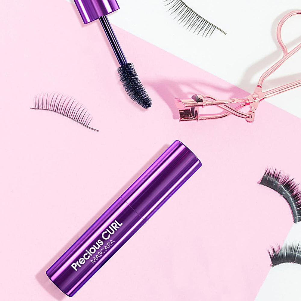 Flormar Precious Curl Mascara - Volumizing, Long-Lasting, Curling Mascara with Argan Oil - view 6