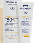 Isis Pharma Uveblock SPF 50+ Tinted Mineral Sunscreen Cream for Sensitive Skin - 1.35 fl oz Isis Pharma Uveblock SPF 50+ Tinted Mineral Sunscreen for Sensitive Skin mineral sunscreen, SPF 50+, tinted sunscreen, sensitive skin sunscreen, UVA-UVB protection, Isis Pharma, skincare, sun protection, dermatologically tested, cosmetic tint, lightweight texture, photostable, beach essentials, hiking gear, daily skincare, natural sun protection