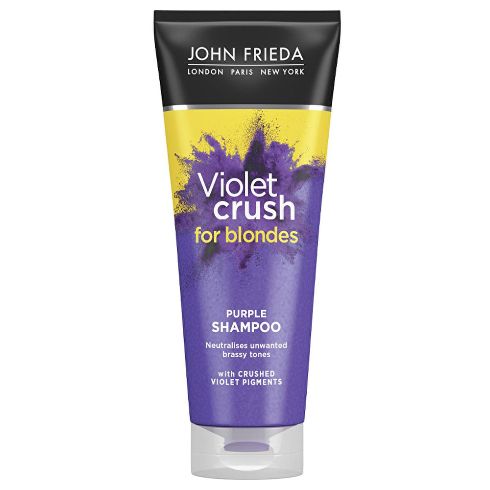John Frieda Sheer Blonde Color-Reviving Shampoo for Blonde Hair - Anti-Brass, UV Protection, 8.45 fl oz - Shampoo