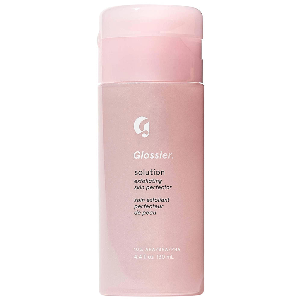 Solution Skin-Perfecting Daily Chemical Exfoliator: AHA BHA PHA Blend for Pore Minimizing, Brightening & Smooth Skin - Vegan & Cruelty Free Solution Daily Chemical Exfoliator | Pore Minimizing & Brightening chemical exfoliator, daily exfoliator, AHA BHA PHA exfoliator, glycolic acid exfoliator, salicylic acid exfoliator, pore minimizing exfoliator, skin brightening exfoliator, vegan exfoliator, cruelty-free exfoliator, solution skin perfecting exfoliator, exfoliator, skin care, cleansers, dark spots, pores,