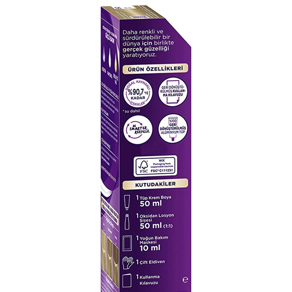 Palette Glamorous Colors Hair Dye 8-0 Dark Blonde