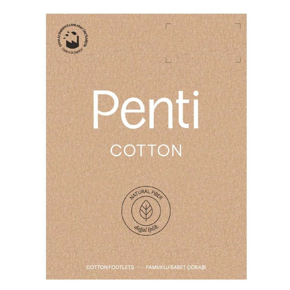 Penti Cotton No-Show Socks for Daily Comfort 1 Pair