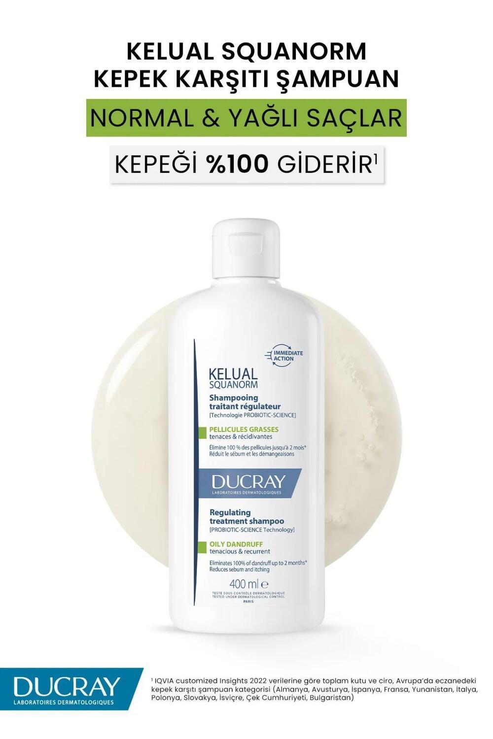 Ducray Anti-Dandruff Shampoo for Oily Scalp - Dermatologically Tested, 13.53 fl oz - image 10