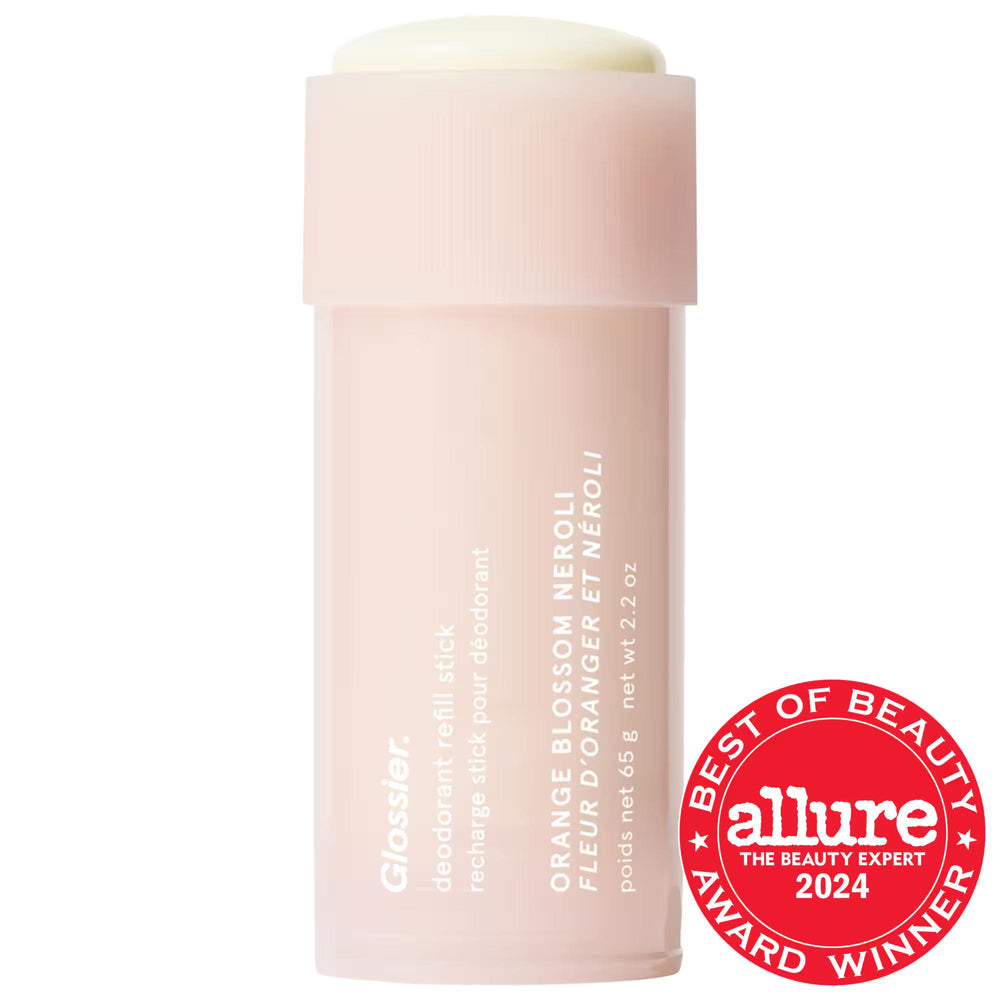 Glossier Refillable Aluminum-Free Deodorant Stick with Coconut Oil - Natural Deodorant for Sensitive Skin, Refillable Case Available Glossier Natural Deodorant Stick - Aluminum-Free & Refillable aluminum-free deodorant, refillable deodorant, coconut oil deodorant, natural deodorant, glossier deodorant, sensitive skin deodorant, eco-friendly deodorant, sustainable personal care, baking soda-free deodorant, natural personal care products, gentle deodorant, moisturizing deodorant, superfruit elderberry extract