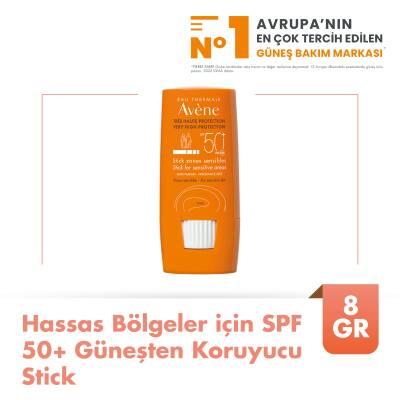 Avene Sensitive Skin SPF50 Sunscreen Stick - Protects Sensitive Areas, Moisturizing, Non-Irritating - Sunscreen