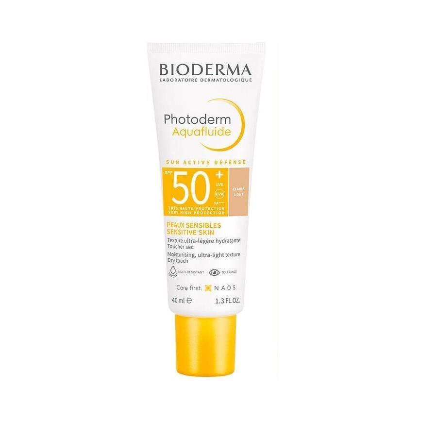 Bioderma Photoderm Aquafluide SPF50+ Light Sunscreen for Sensitive Skin - Lightweight, Non-Comedogenic, Dermatologically Tested Bioderma Photoderm Aquafluide SPF50+ Light Sunscreen - High Protection SPF 50+ sunscreen, lightweight sunscreen, non-comedogenic sunscreen, dermatologically tested sunscreen, sunscreen for sensitive skin, Bioderma Photoderm Aquafluide, sun protection, skin care, cosmetics, sensitive skin, oily skin, combination skin, daily sunscreen, makeup base, UV protection, sunburn prevention