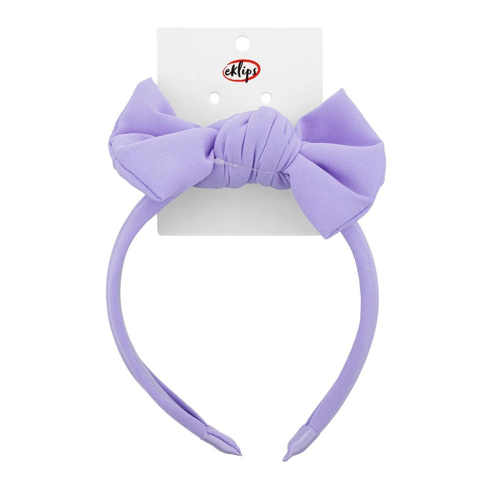 Eklips Knotted Headband in Lilac Soft Hair Accessory