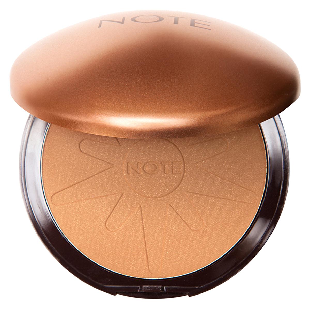 note-bronzing-powder-10, note-bronzing-powder-open, note-bronzing-powder-packaging Note Bronzing Powder - Achieve a Radiant Glow with SPF 15 | 20g Note Bronzing Powder 10 - Radiant Glow with SPF 15 note, bronzing-powder, sp15, cosmetics, glow, vitamin-e, dermatologically-tested, paraben-free, makeup, ai-generated