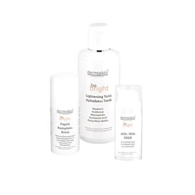Dermoskin Be Bright Anti-Aging Skincare Set - Skincare for Hyperpigmentation, Brightening & Anti-aging Skincare - Skin Care