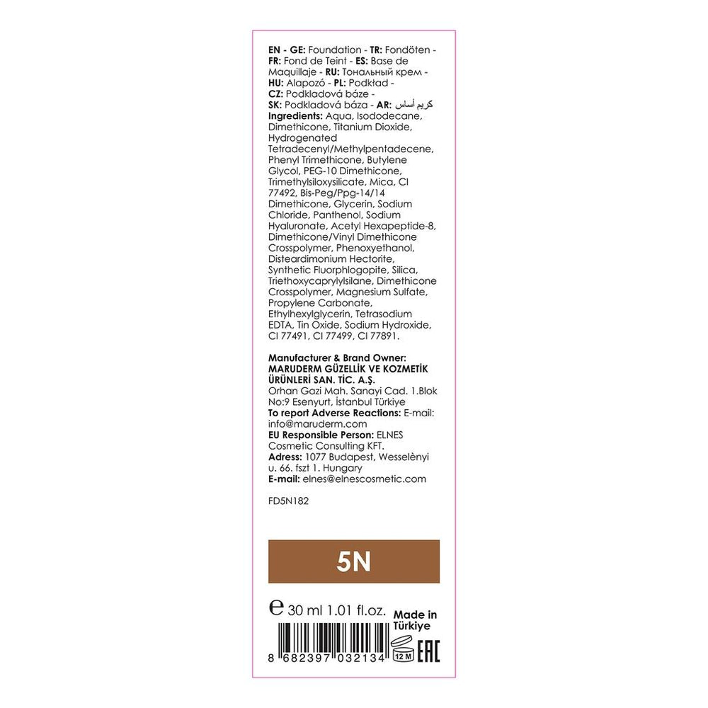 Maruderm Make Up Your Shades Foundation 5N 30ml