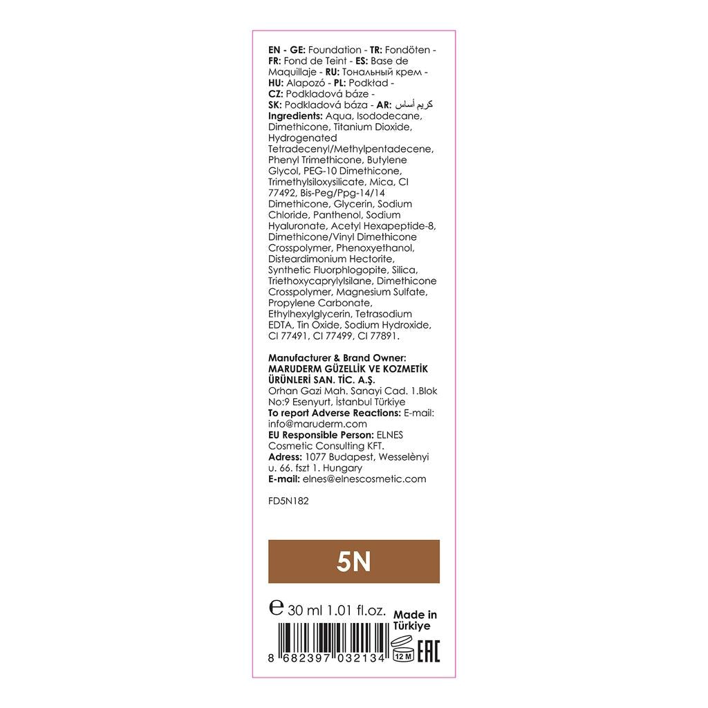Maruderm Make Up Your Shades Foundation 5N 30ml
