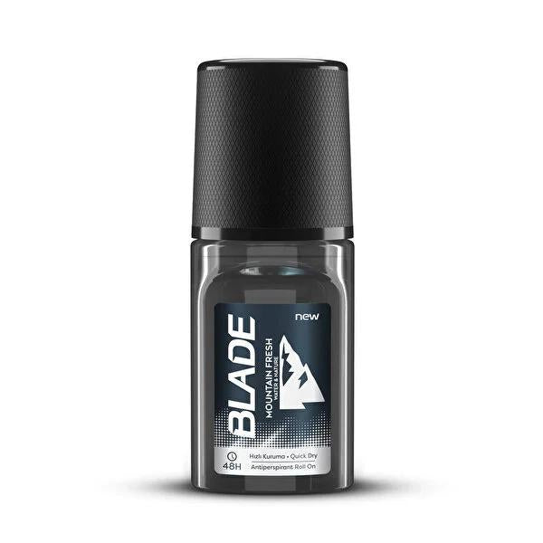 Blade Mountain Fresh Roll-On Deodorant - 48 Hour Protection, Natural Fragrance with Bergamot & Lavender Blade Mountain Fresh Roll-On Deodorant - 48 Hour Protection roll-on deodorant, long-lasting deodorant, natural fragrance deodorant, 48-hour protection deodorant, personal hygiene product, bergamot deodorant, lavender deodorant, fast-drying deodorant, portable deodorant, natural ingredients, fragrance deodorant, active lifestyle, everyday freshness, confidence booster, hygiene essentials