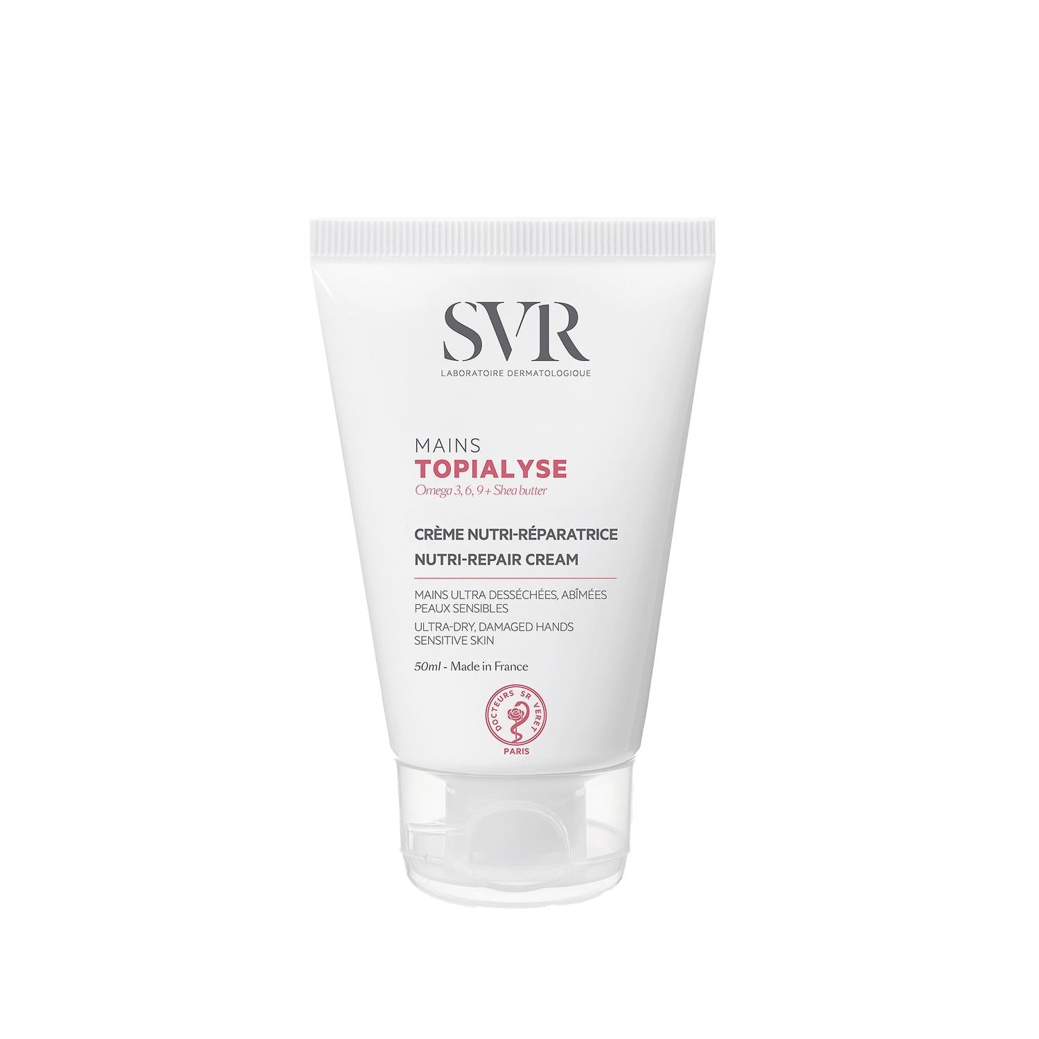 SVR Topialyse Hand Cream 50ml - Moisturizing, Non-Greasy Hand Cream for Dry Skin with Omega 3, 6, 9 & Shea Butter - image 4