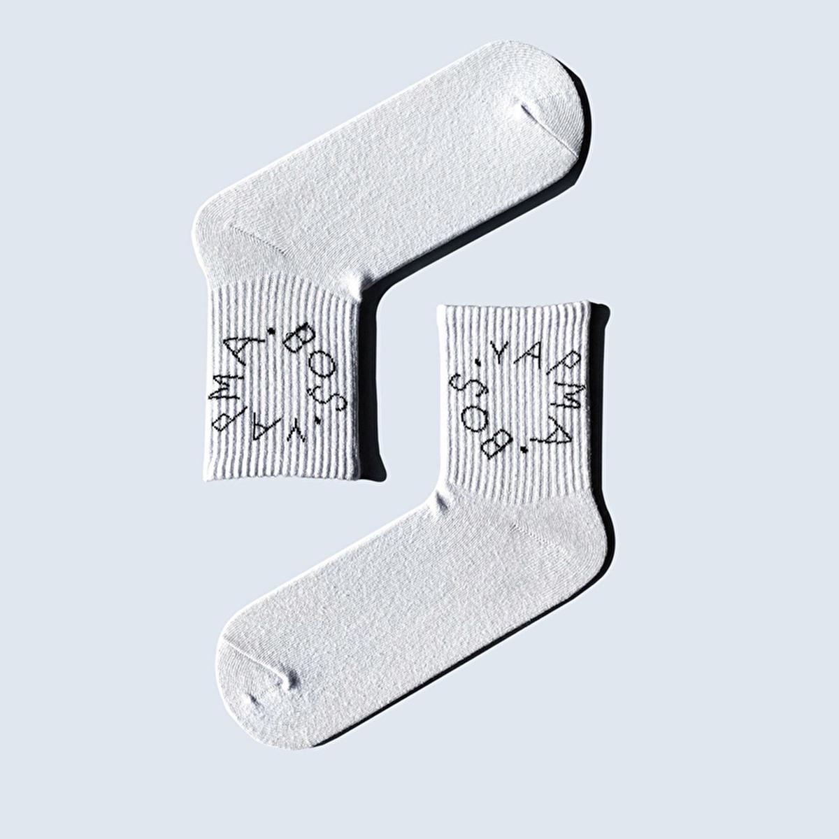 Carnaval Socks 7-Pair Slogan Design Socks Set - Comfortable Casual Socks for Fashion-Conscious Individuals Carnaval Socks Set - 7 Pairs socks set, designer socks, casual socks, comfortable socks, slogan socks, fashion accessories, clothing accessories, men&#39;s socks, women&#39;s socks, unisex socks, cotton socks, polyamide socks, elastane socks, fun socks, gift ideas