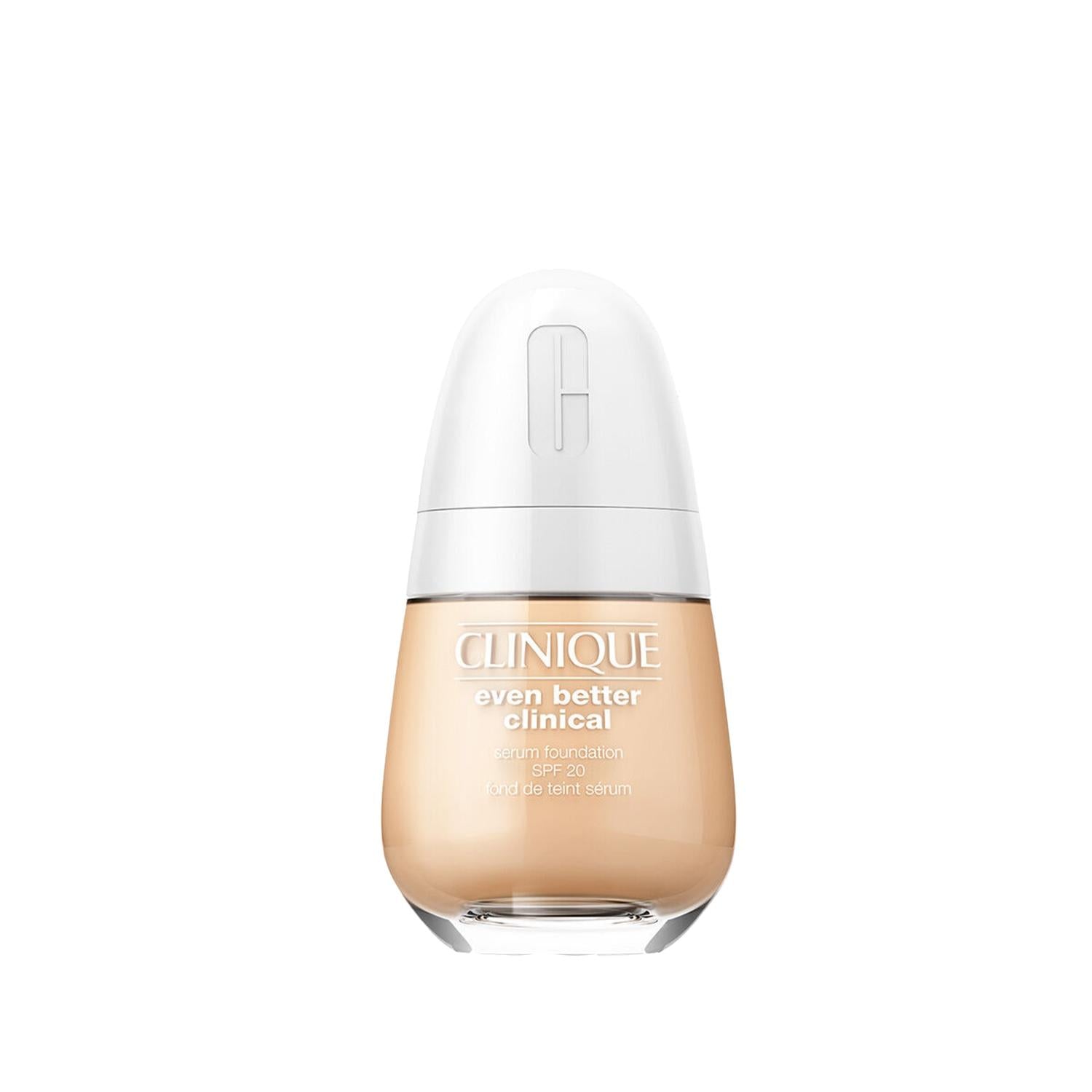 Clinique Even Better Clinical Serum Foundation SPF20 WN 04 Bone 30 ml - Serum Foundation with Sun Protection Clinique Even Better Serum Foundation SPF20 - 30 ml Clinique Even Better, Serum Foundation, SPF20 Foundation, WN 04 Bone, 30 ml Foundation, Foundation with Skincare Benefits, Sun Protection Makeup, Serum-like Finish, Coverage for Specific Skin Tones
