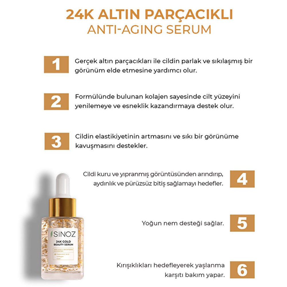 Sinoz 24K Gold Facial Serum: Anti-Aging, Collagen & Hyaluronic Acid Serum for Radiant, Firm, and Hydrated Skin - All Skin Types Sinoz 24K Gold Serum: Anti-Aging & Radiant Skin 24K gold serum, facial serum, anti-aging serum, collagen serum, hyaluronic acid serum, skin firming serum, moisturizing serum, skin radiance serum, gold face serum, serum for all skin types, gold serum, face serum, anti-aging, collagen, hyaluronic acid, skin firming, moisturizing, skin radiance, gold face, serum, skin care, beauty, dr