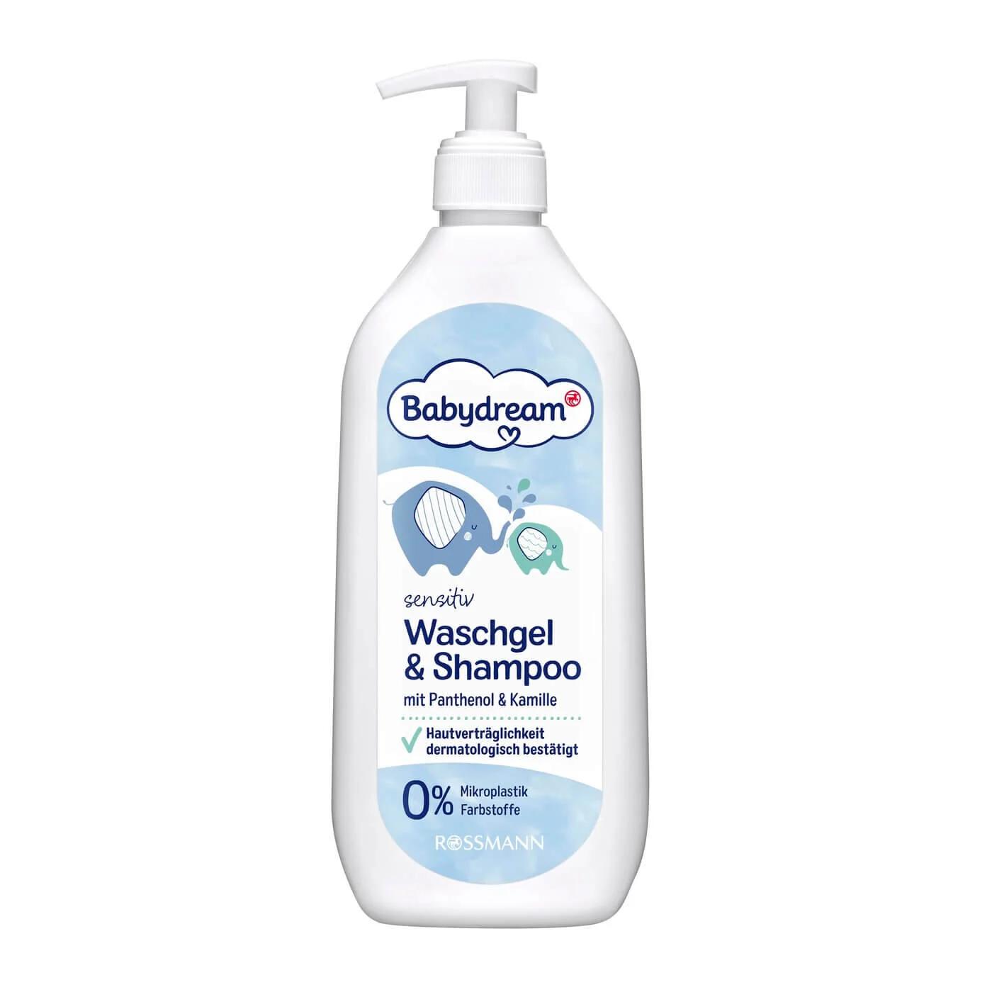 Babydream Chamomile Baby Hair &amp; Body Wash 500 ml