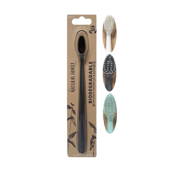 The Natural Family Biodegradable Toothbrush Soft - Eco-Friendly Oral Care for Environmentally Conscious Families Biodegradable Toothbrush Soft - Eco-Friendly Oral Care Biodegradable toothbrush, Eco-friendly oral care, Soft toothbrush, Natural toothbrush, Sustainable dental care, Environmentally friendly toothbrush, Sustainable oral care products, Eco-conscious dental care, Biodegradable dental products, Family oral care, Sustainable living products