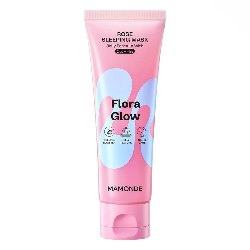 Mamonde Flora Glow Rose Sleeping Mask for Radiant Skin 80 ml