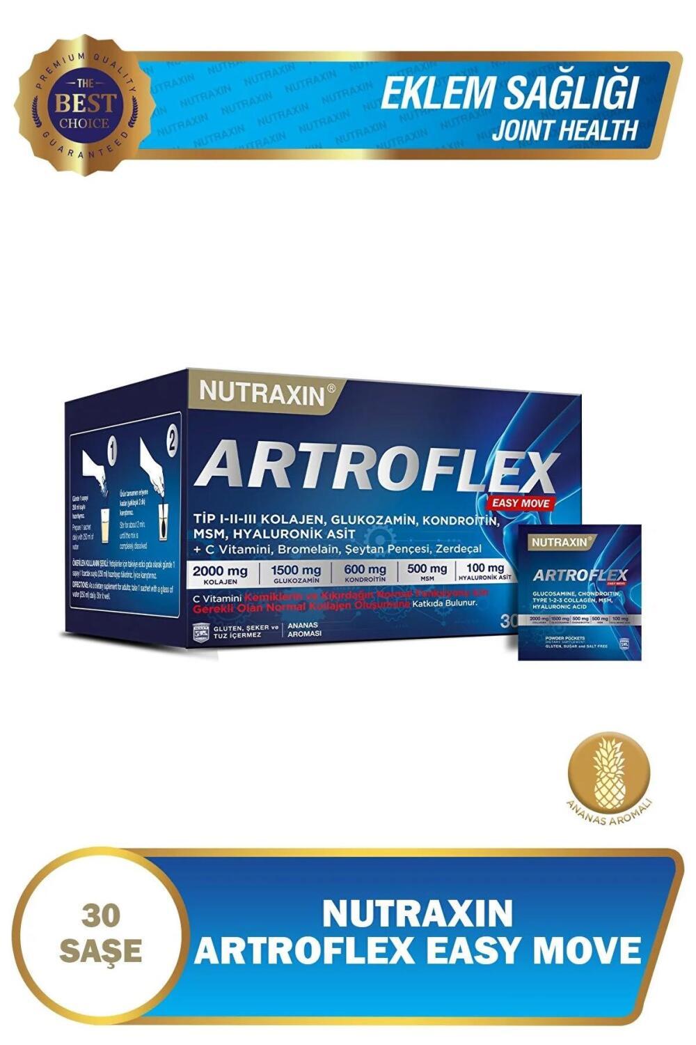 nutraxin artroflex easy move joint support supplement packaging, nutraxin artroflex easy move sachets, nutraxin supplement ingredients detailed view Nutraxin Artroflex Easy Move - Joint Support Supplement | 30 Sachets Nutraxin Artroflex Easy Move - Joint Support Supplement nutraxin, joint-support, dietary-supplement, easy-move, adults, glucosamine, chondroitin, msm, collagen, ai-generated