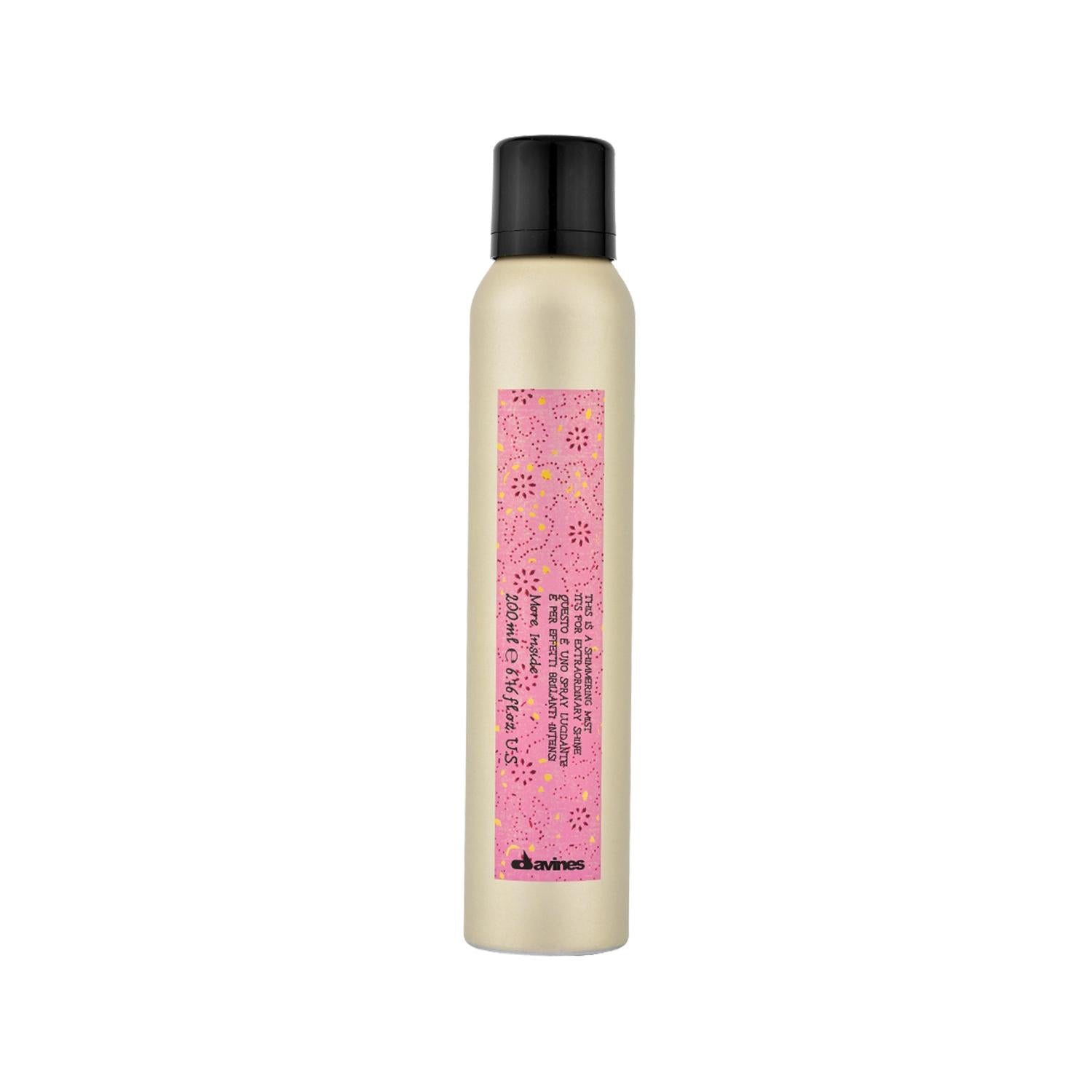 Davines Shimmering Parlaklık Spreyi 200 ml - Professional Hair Shine Spray for Glossy Hair Davines Shimmering Spray for Glossy Hair Davines Shimmering Spray, Hair Shine Spray, 200 ml Hair Spray, Professional Hair Care, Hair Gloss Enhancer, hair care products, styling and finishing products, premium hair care, glossy hair, vibrant hair, healthy-looking hair