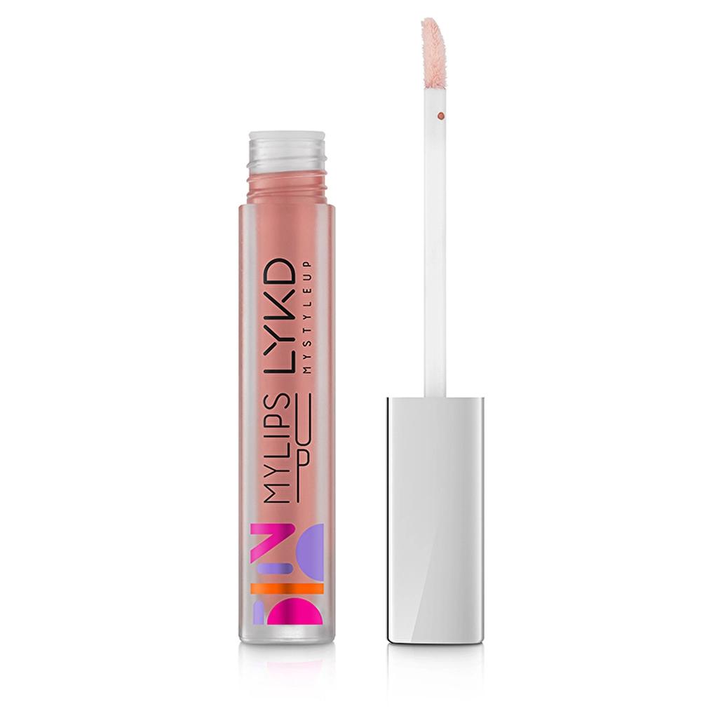 LYKD Liquid Matte Lipstick 129 Nude Up Velvet Finish