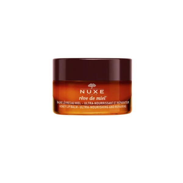 Nuxe Reve De Miel Nourishing Lip Balm - Natural Honey Lip Care for Dry Lips - 15g Nuxe Reve De Miel Lip Balm for Dry Lips - Natural &amp; Nourishing Nuxe Reve De Miel Lip Balm, Nourishing lip balm, Natural lip care, Honey lip balm, Dry lip repair, Lip care for harsh weather, Natural ingredients lip balm, Organic lip care products, Lip balm for dry lips, Cold weather lip care, Nuxe lip products