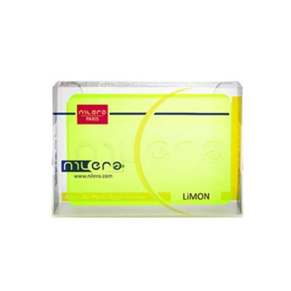 Nilera Glycerin Soap with Lemon - Natural Skincare for Acne-Prone Skin, 100% Vegetable Oils, Chemical-Free - Acne Treatment