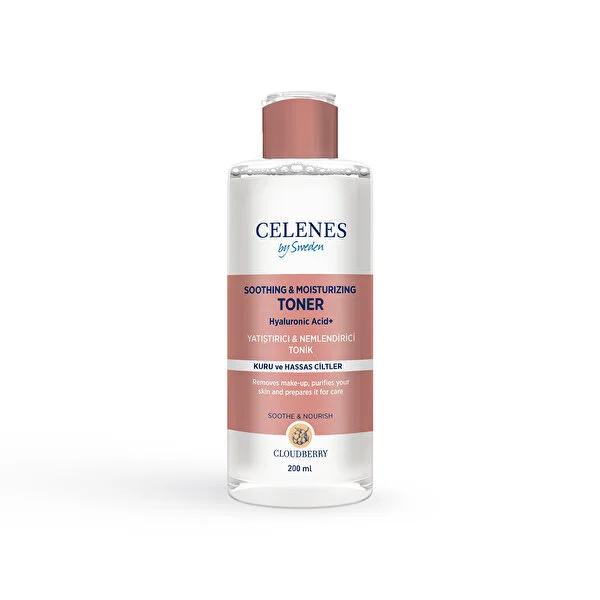 Celenes Cloudberry Toner for Dry and Sensitive Skin - Natural, Hyaluronic Acid, Soothing & Moisturizing Celenes Cloudberry Toner for Dry Skin - Natural & Soothing toner for dry skin, sensitive skin care, natural toner, hyaluronic acid toner, soothing toner, dry skin solution, gentle skincare, natural skincare, hyaluronic acid benefits, skin hydration, skincare routine, Celenes, Cloudberry Toner