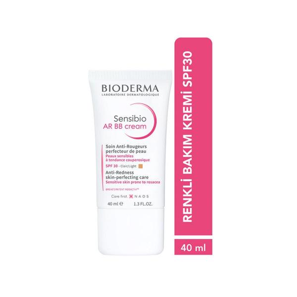 Bioderma Sensibio AR BB Cream SPF30 - Redness Relief for Sensitive Skin, Moisturizing BB Cream Bioderma Sensibio AR BB Cream SPF30 for Sensitive Skin BB Cream, Sensitive Skin Care, Redness Relief, SPF 30, Moisturizing BB Cream, Bioderma, Sensitive Skin, Skin Care, Cosmetics, Beauty Products, Dermatologically Tested, Fragrance Free, Non-Comedogenic