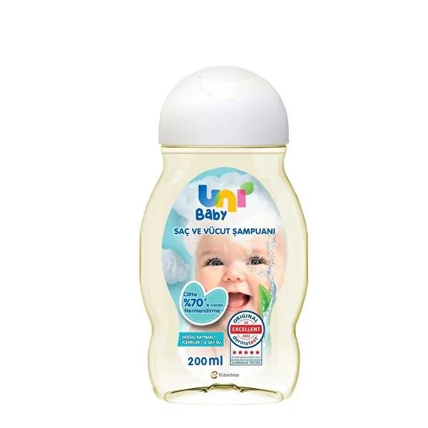 Uni Baby Gentle Shampoo 6.76 fl oz - Hypoallergenic & Paraben-Free Baby Hair Care Uni Baby Gentle Shampoo - Safe & Hypoallergenic Baby Hair Care baby shampoo, gentle baby shampoo, hypoallergenic baby shampoo, paraben-free baby shampoo, SLS-free baby shampoo, baby hair care, gentle baby hair care, natural baby products, safe baby shampoo, baby bath products