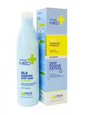 CeceMed Silk Shampoo for Dry & Damaged Hair Repair: Moisturizing, Hydrating, Panthenol & Vitamin E - 10.14 fl oz CeceMed Silk Shampoo - Repair Dry, Damaged Hair | Hydrating dry hair shampoo, damaged hair shampoo, hair repair shampoo, moisturizing shampoo, shampoo for dry scalp, panthenol shampoo, hair hydration shampoo, silk shampoo, shampoo for damaged hair repair, hydrating shampoo for dry hair, dry hair, damaged hair, hair repair, moisturizing, dry scalp, panthenol, hair hydration, silk, shampoo, hydrati
