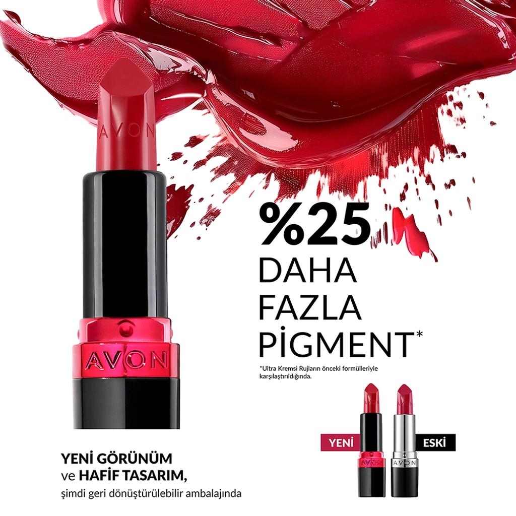 Avon Ultra Matte Lipstick in Hibiscus 3.6g