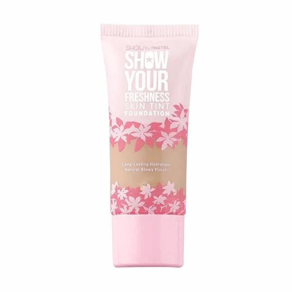 Show By Pastel Freshness Skin Tint Foundation - Natural, Lightweight, Vegan Makeup for Sensitive Skin - 6 Shades Available Natural Skin Tint Foundation | Show By Pastel - Vegan & Cruelty Free Skin Tint Foundation, Natural Makeup, Vegan Cosmetics, Cruelty Free Beauty Products, Lightweight Foundation, Dermatologically Approved Makeup, Sensitive Skin Solutions, Natural Finish Foundation, Long Lasting Coverage, Antioxidant Makeup, Botanical Skincare, Gluten Free Cosmetics, Paraben Free Makeup, Ethical Beauty Pr