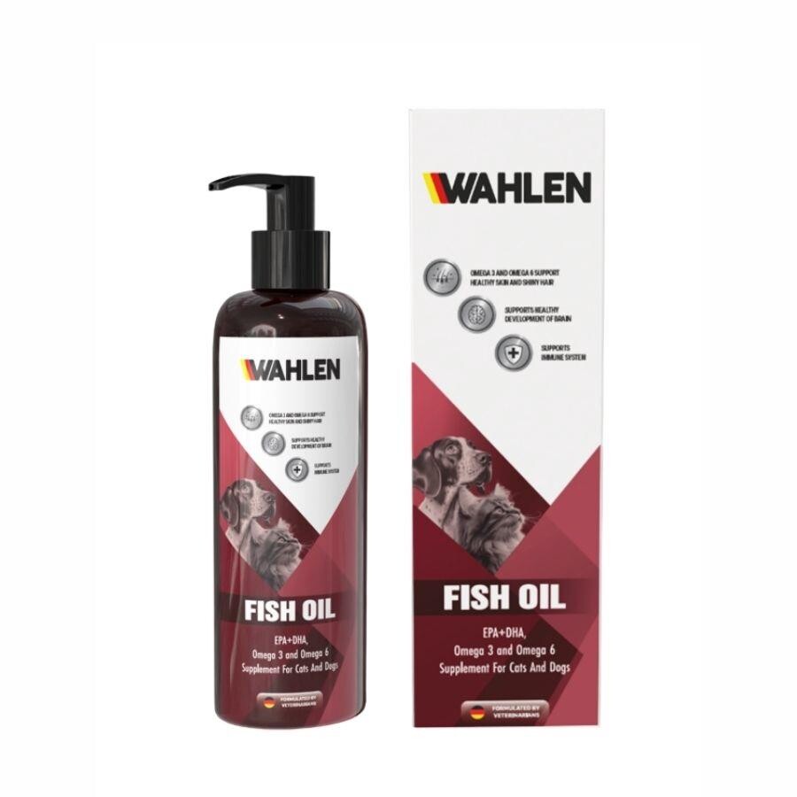 Wahlen Fish Oil Omega-3 Supplement for Cats & Dogs 200 ml