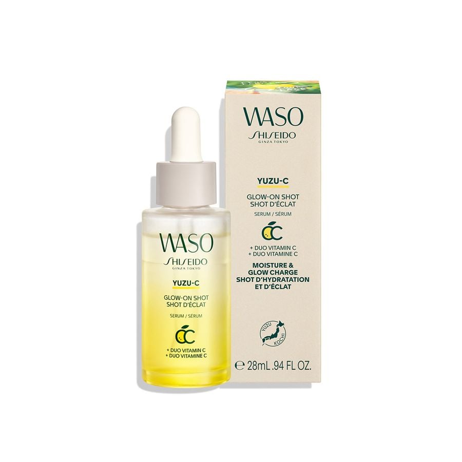 Shiseido Waso Yuzu-C Glow-On-Shot Brightening Serum 28ml