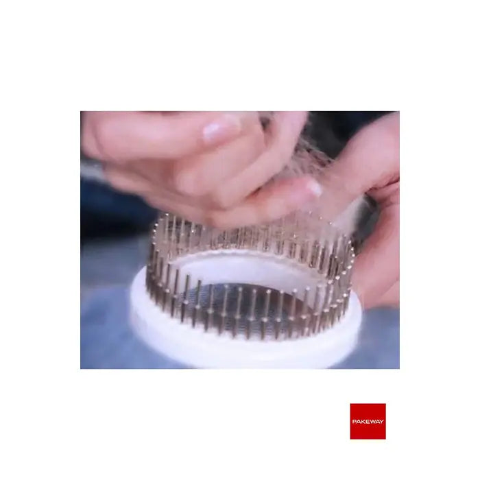 Pakeway O+ Series Magnifying Grooming & Massage Brush Brown