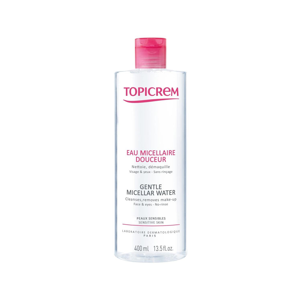 Topicrem Gentle Micellar Water for Face and Eyes - 400ml, Paraben-Free Makeup Remover for Sensitive Skin - image 3