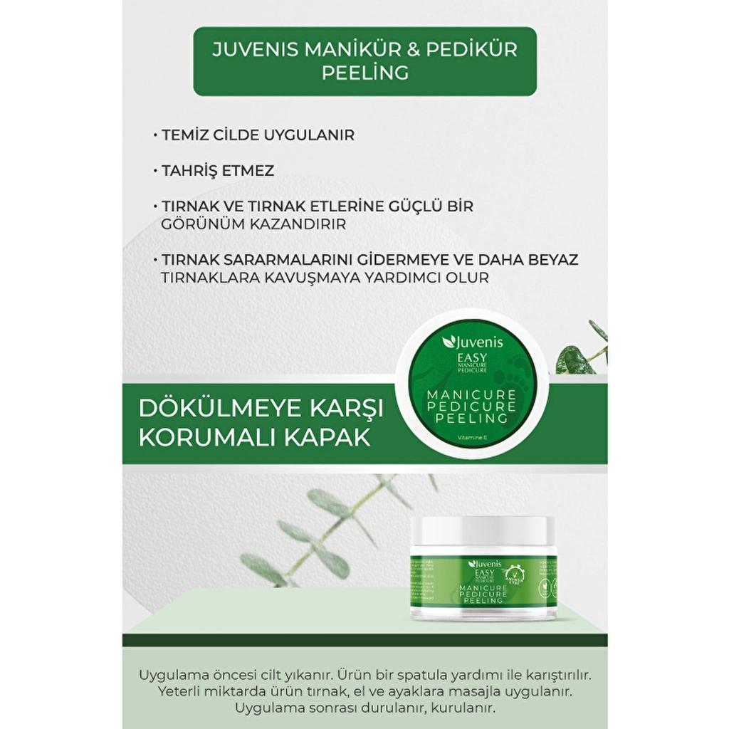 Juvenis Easy Manicure &amp; Pedicure Peeling Scrub 250g