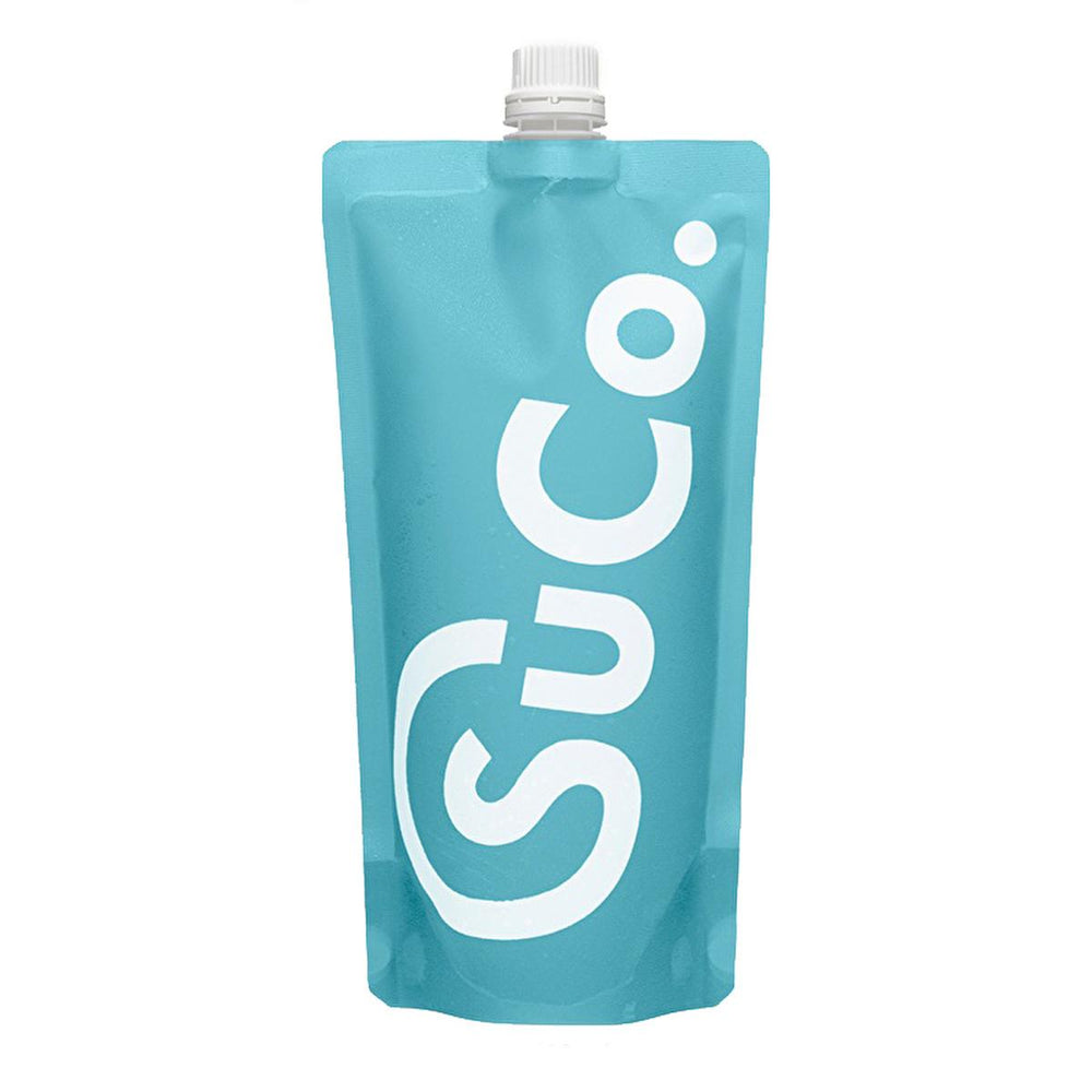 SuCo Reusable Water Bottle, 600ml Collapsible Eco-Friendly Hydration Bottle, BPA-Free, Sustainable Living Product