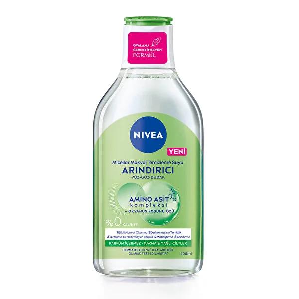 Nivea Micellar Makeup Cleansing Water - Gentle, Effective Makeup Remover for Sensitive Skin, Eco-Friendly Packaging Nivea Micellar Makeup Cleansing Water - Gentle & Eco-Friendly Micellar Makeup Cleansing Water, Nivea Micellar Water, Gentle Makeup Remover, Sensitive Skin Makeup Remover, Sustainable Makeup Cleansing Products, Eco-Friendly Beauty Products, Dermatologically Tested Makeup Remover, Makeup Removal Solution, Natural Ingredients Makeup Remover, Effective Makeup Remover, Micellar Technology, Green Be