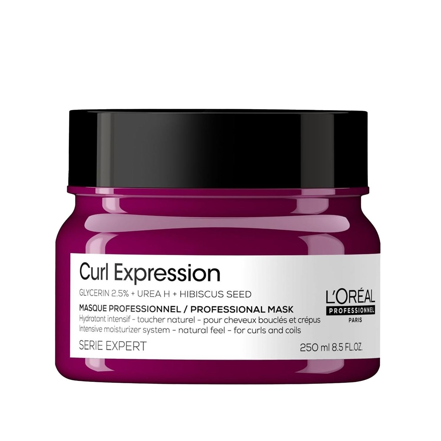 L'Oreal Professionnel Paris Curl Expression Intense Moisturizing Hair Mask for Curly Hair - 250ml L'Oreal Curl Expression Hair Mask - Moisturizing & Curl Definition L'Oreal Professionnel Paris, Curl Expression, curly hair mask, intense moisturizing hair mask, professional hair care products, curly hair care, moisturizing hair mask, hair care for curly hair, professional hair mask, hydrating hair mask, curl definition, hair nourishment