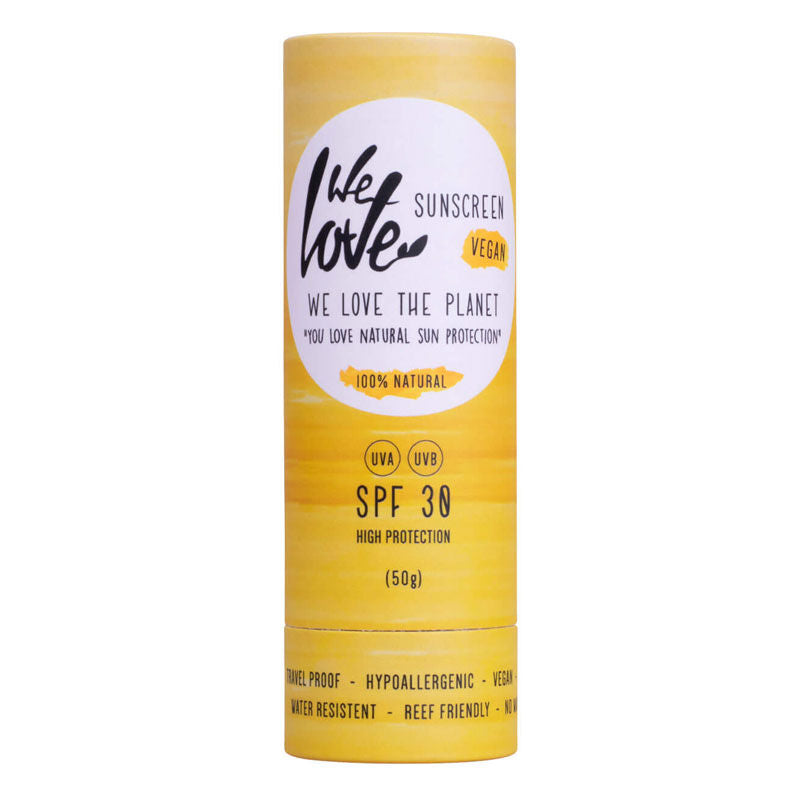 We Love The Planet Natural Sunscreen SPF 30 Stick 50g