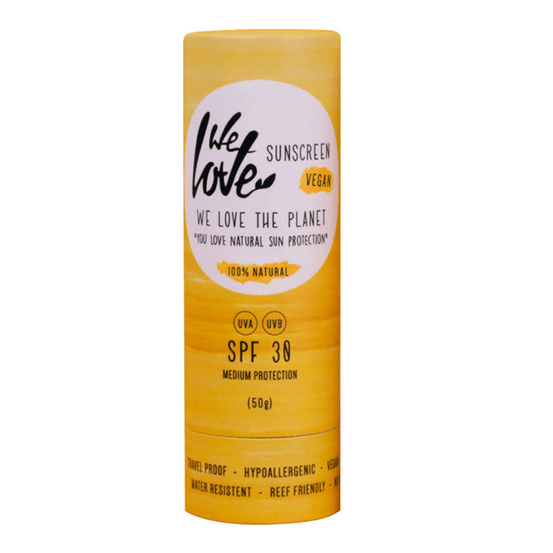 We Love The Planet Natural Sunscreen SPF 30 Stick 50g