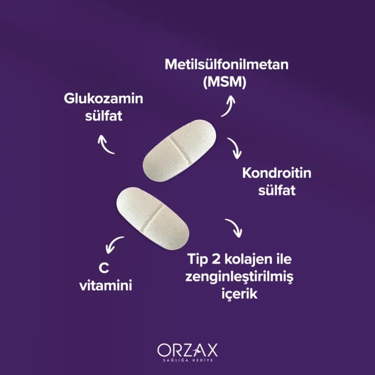 Orzax Ocean Cosakondrin Plus Dietary Supplement 60 Tablets