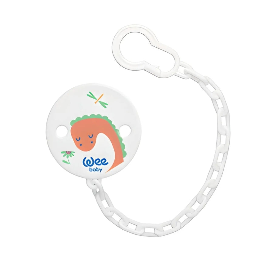 Wee Baby Animal Patterned Pacifier Clip for Infants